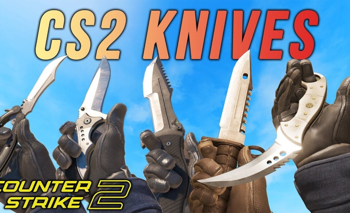Przegląd najtańszych noży CS2