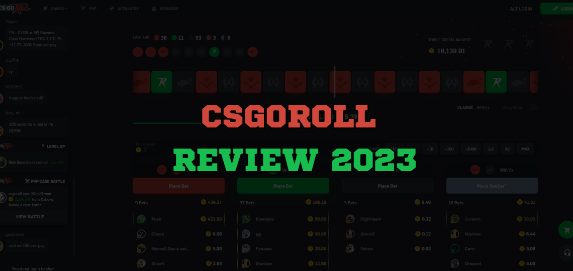 recensione di csgoroll 2023