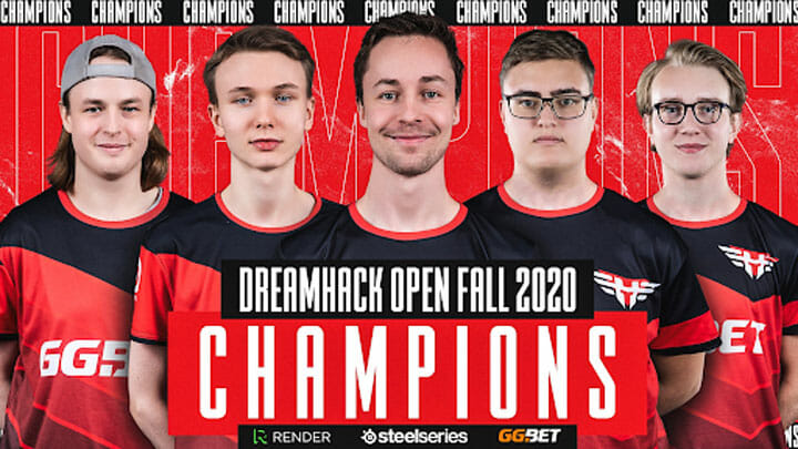 Posições do DreamHack Open outono de 2020