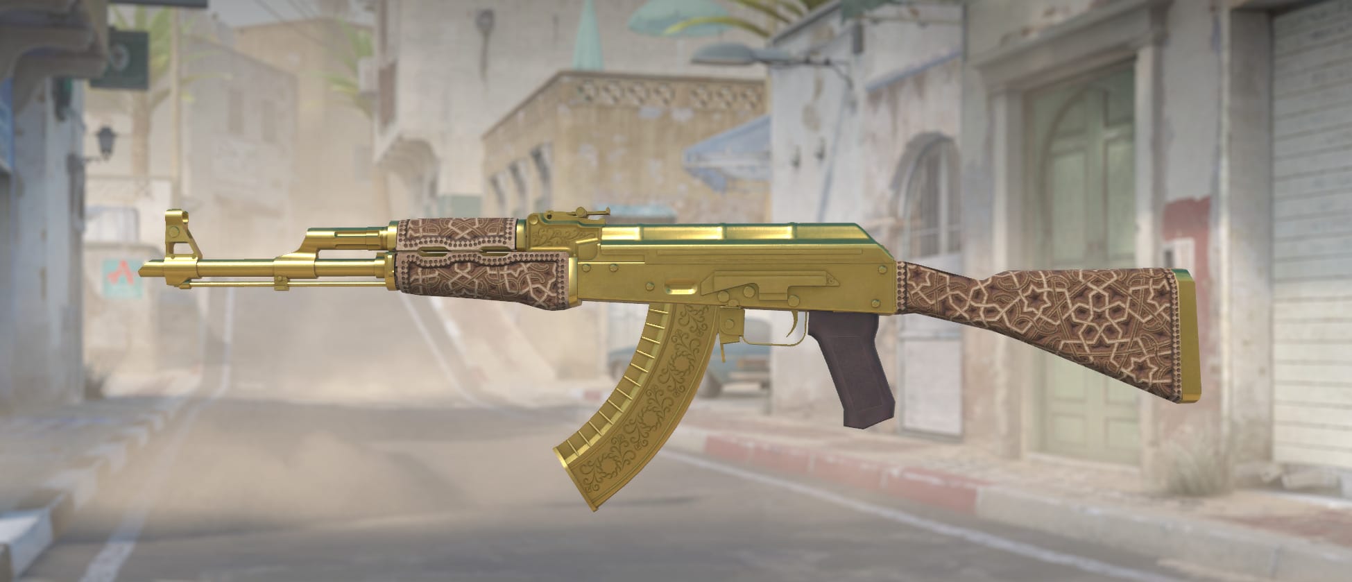 AK-47 Gold Arabesque