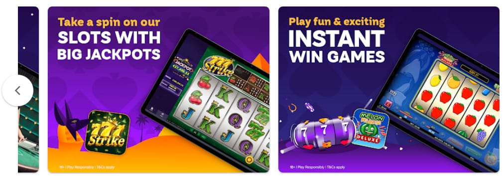 Application mobile Partycasino