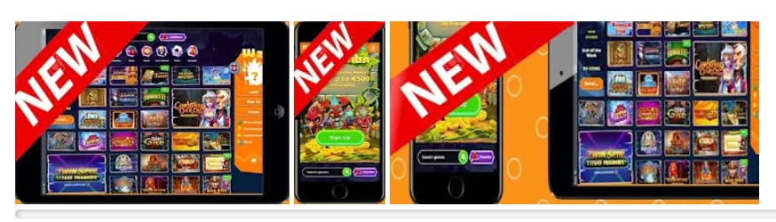 Wazamba Casino-App für Mobilgeräte